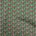 thumbnail image 1 of oneOone Viscose Chiffon Green Fabric Kalamkari Sewing Fabric By The Yard Printed Diy Clothing Sewing Supplies 42 Inch Wide, 1 of 5
