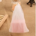 thumbnail image 3 of Paquete de 50, red de jabón para restos, limpiador de baño con succión, bolsa de jabón duradera con bolsa de malla con cordón para guardar jabón, 3 of 5