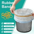 thumbnail image 4 of 180Pack Rubber Bands, 7.87x0.18 Inch Elastic Bands for Office Supplies, Yellow, 4 of 7