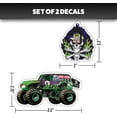 Monster Jam Grave Digger Decals - Set of 7 Grave Digger Monster Truck ...