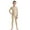 Nude, variant on Kids Girls Ballet Dance Unitards Solid Color Long Sleeves Full Body Stretchy Gymnastics Leotard Dancewear Black S