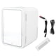 thumbnail image 2 of Refrigerador pequeño, mini refrigerador de 8L, espejo, refrigerador, refrigerador, calentador, valor excepcional, 2 of 8