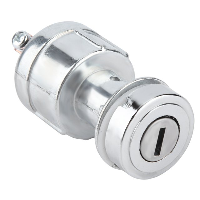 Arrancador De Interruptor De Encendido, Llaves Para Motocicleta De Coche De 12 V 24 V Con Bloqueo De Arranque De 2 Barcos Universal
