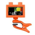 thumbnail image 2 of HILABEE Guitar Tuner Professional 360 degree Rotatable Adjustable LCD Display Portable orange, 2 of 8