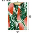 thumbnail image 3 of FMSHPON Watermelon Palm Leaves Summer Clipboard Hardboard Wood Nursing Clip Board and Pull for Standard A4 Letter 13x9 inches, 3 of 8