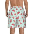 thumbnail image 3 of Naloa Watermelon Men's Beach Shorts, Surfing shorts, Swim trunks, Quick Dry Swim Trunks for Surfing Beach Fun - Large, 3 of 9
