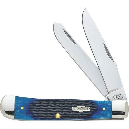 Case Blue bone Trapper clip and spey blades