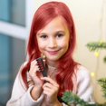 thumbnail image 4 of New Hair Chalk Comb Temporary Bright Hair Color Dye for Girls Kids Age 4-10 (Red Blue), 4 of 5