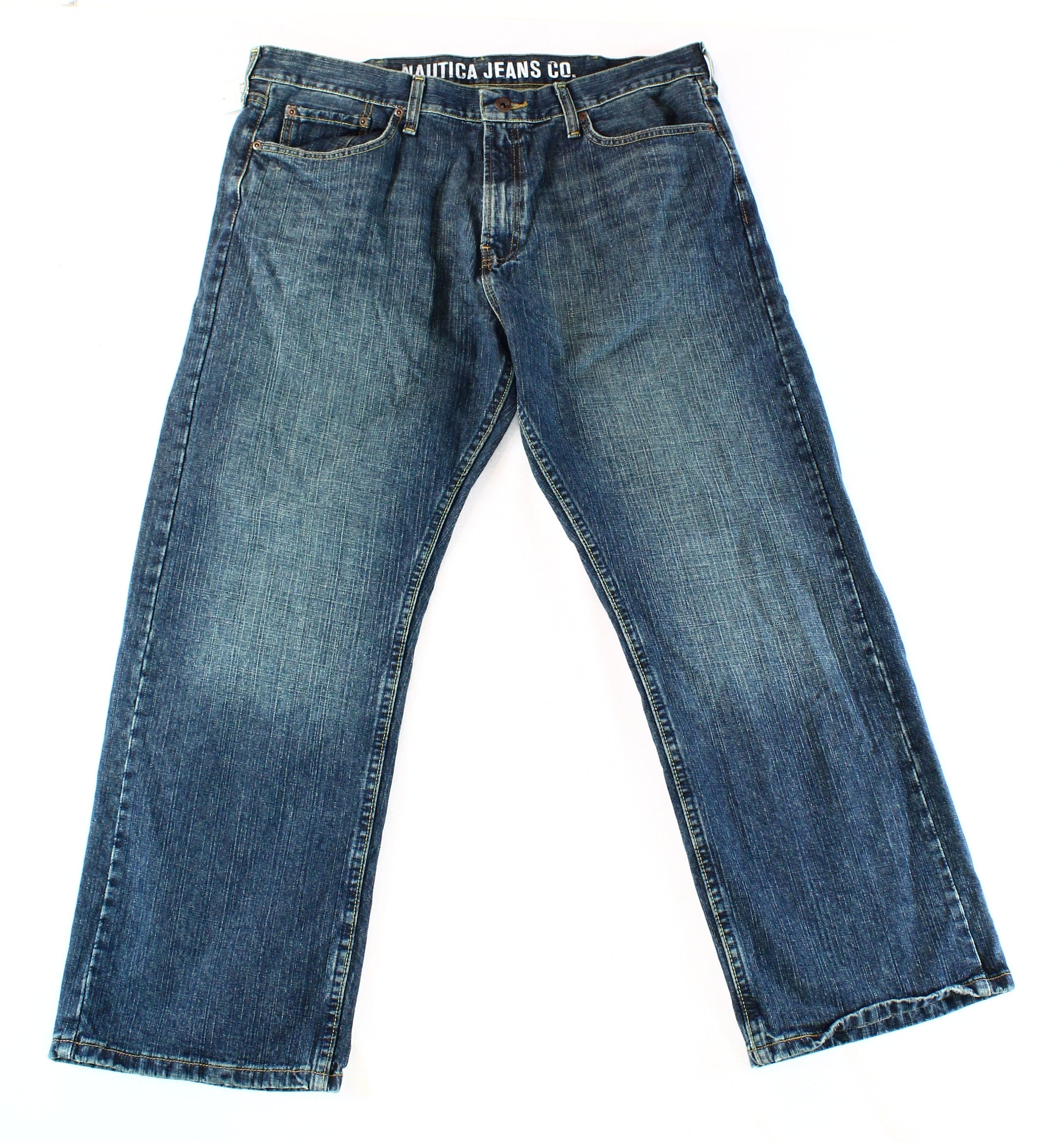 Nautica - Nautica NEW Blue Mens Size 32X30 5-Pocket Baggy Loose Fit Denim Jeans - Walmart.com 