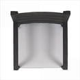 thumbnail image 3 of Outdoor Dining Chairs, Set of 2 for Patio Backyard, Dark Grey Frame Light Grey Cushion | Dark Grey | Acacia Wood, 3 of 15