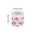 thumbnail image 3 of HSQJHJF Christmas Chimney Paper Roll Two-layer Toilet Paper Roll Colorful Personalized Paper Towel, 3 of 6