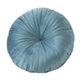 thumbnail image 4 of Siruishop Coussin Rond Citrouille Coussin de Sol Confortable pour Sofa Lit Salon Bleu Lac, 4 of 6