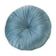 thumbnail image 5 of Cojín redondo, cojín de suelo, elegante y multifuncional, para cama, silla, sofá, Lago Azul, 5 of 9