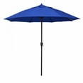 thumbnail image 2 of California Umbrella 9 ft. Vento Series Pacifica Fabric Patio Umbrella - Pacific Blue, 2 of 5