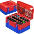 thumbnail image 1 of Grand Étui de Transport Protecteur pour Console Nintendo Switch OLED Pro Manette Sac de Rangement de Voyage Étui pour Accessoires d'Interrupteur Rouge, 1 of 5