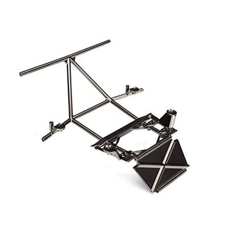 Chrome Chassis - Traxxas 8431X TRX-4 Tube Chassis - Center Section - Front (Satin Black Chrome-