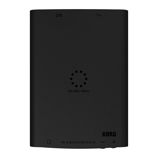 Convertidor Digital a Analógico KORG DS-DAC-100M Negro 14.27x3.99x16.18