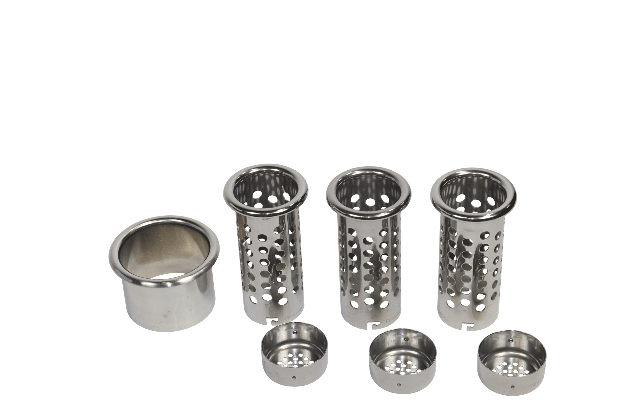 Ventilated Stainless Steel Tube Insert Set - 3
