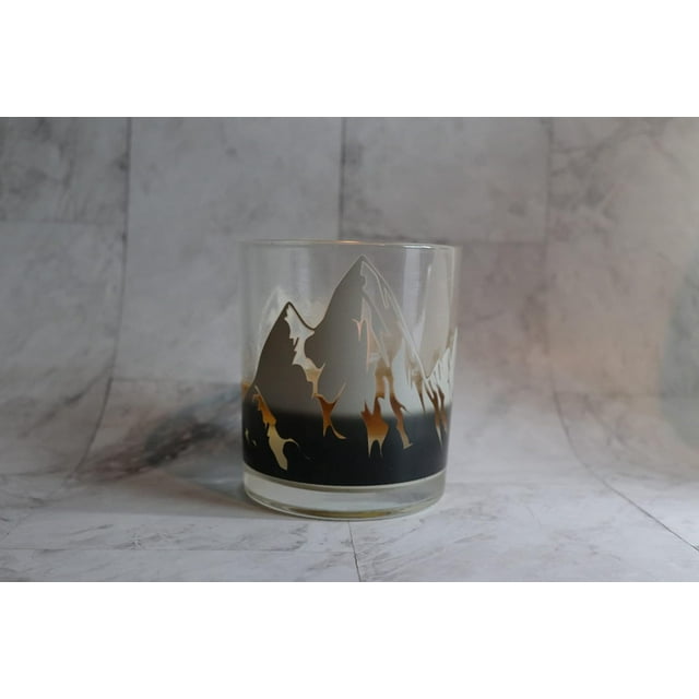 Color Changing! Fun Designs ThermoH Logo Candle (Fresh Mountains) - Reusable as a Color Changing Cup After! (Double The Value!)