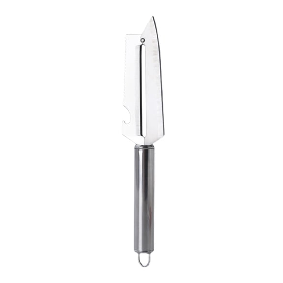 Oggfader Stainless Steel Paring Knife with Handle, Versatile Fruit Knife - Peeling, Slicing, Bottle Opener, Easy Clean Kitchen Gadget