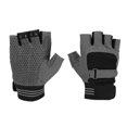 thumbnail image 1 of BOODUN 1 par de guantes deportivos antideslizantes para levantamiento de pesas con protección de medio dedo para gimnasio (S) NikouMX Deportes, 1 of 8