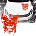thumbnail image 1 of Cars Sticker, Cool Skull Vinyl Sticker, Punk Skull Sticker For Car / Truck / Trailer / Room / Window / Door, 1 of 5