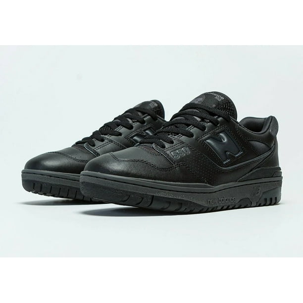 Mens New Balance 550 Ortholite Casual Shoe Triple Black BB500BBB Size 9.5 / 10