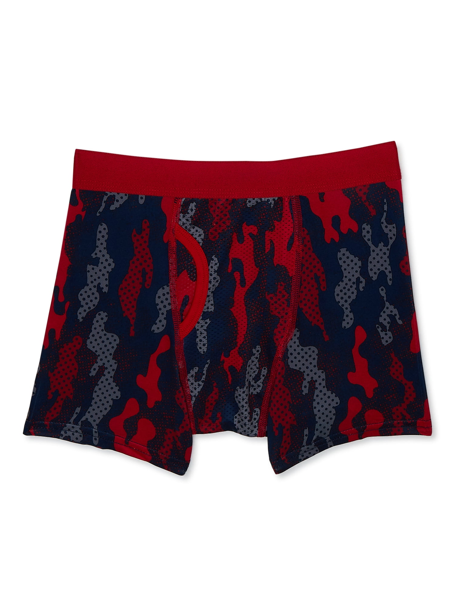 Athletic Works Boys Performance Boxer Brief Underwear, 5-Pack, Sizes S-XL