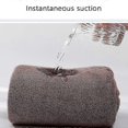 thumbnail image 5 of Bata de microfibra portátil para mujer, toalla de baño suave para adultos, toallas de baño para el hogar., 5 of 5
