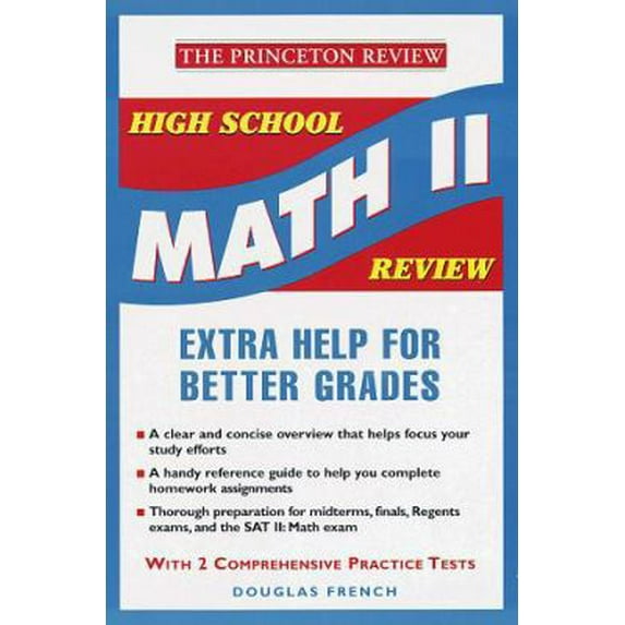 Pre-Owned High School Math II Review (Princeton Review) (Paperback) 0375750746 9780375750748