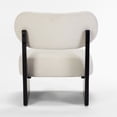 thumbnail image 5 of Jopath Modern Upholstered Accent Chair Set of 2,Comfortable Boucle Fabric Lounge Chair with Black Legs for Living Room,Bedroom,Beige, 5 of 8