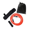 thumbnail image 2 of Quzzie Swim Resistance Belt Swim Training Leash Device Aquatic Resistance Portable Swimming Resistance Band Training Equipment TPE Material Suitable for Swimmers Practice Home Workouts Pool Red, 2 of 8