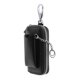 thumbnail image 4 of Mujeres de material cuero para Mujer Coche de material cuero Titular de Tarjeta de Tartera Caja de La Cartera Organizador de Llaves Negro Yinane Cartera para hombre con funda para llaves, 4 of 8