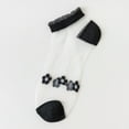 thumbnail image 2 of JeashCHAT Fashion Women Mesh Ladies Breathability Patchwork Thin Socks Women’s Stockings, 2 of 4