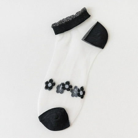 

Egmy Women Mesh Ladies Breathability Patchwork Thin Socks Women’S Stockings