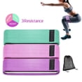 thumbnail image 2 of de resistencia de tela para glúteos, para glúteos para mujeres y hombres, de entrenamiento para piernas, glúteos, glúteos, DYNWAVEMX banda de resistencia fitness, 2 of 8