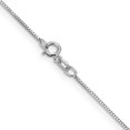 thumbnail image 4 of Leslie's 14K White Gold .8 mm Box Chain (Weight: 2.12 Grams, Length: 18 Inches), 4 of 5