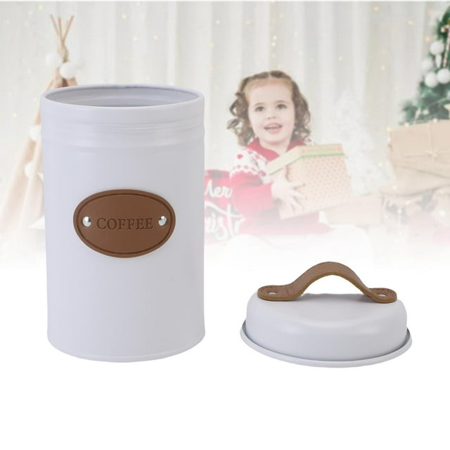 Kitchen Canister Set, 3PCS Kitchen Food Jars with Lids & Handle, Food Sealing Storage Container for Candy Tea Coffee Storage Canister, Tea Coffee Sugar Canister Set