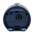 thumbnail image 3 of Seiko QHE207LLH Watch Face Non Ticking Bedroom Alarm Clock, Metallic Dark Blue & Red, 4 x 3.8 Inches, 3 of 7