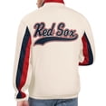 thumbnail image 2 of Men's Starter Cream Boston Red Sox Rebound Cooperstown Collection Full-Zip Track Jacket, 2 of 2