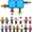 Magnetic Figures, variant on Magnetic Figures Interlocking Block Building Set 15pcs Community Helpers STEM Learning Toy