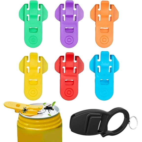 Manual Soda Can Tab Opener, 7-Piece, for Beer Cans
