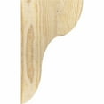 thumbnail image 3 of 4"W x 6"D x 10"H Carmel Rough Sawn Corbel, Douglas Fir, 3 of 9