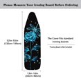 thumbnail image 5 of HELLHERO Replacement Valentines Day Ironing Board Cover Easy Fit Soft Elastic Edge, Dragonfly Rose Flowers, 5 of 5