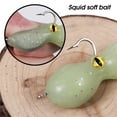 thumbnail image 4 of 21g/11cm Reusable Squid Bait Attractive Far Throwing Distance Convenient Carrying Double Hooks Artificial Bait Outdoor Fishing, 4 of 7