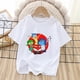 thumbnail image 5 of Disney-Camiseta de manga corta para niño y niña, Tops suaves de verano, ropa Kawaii, 5 of 5