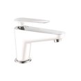 thumbnail image 1 of Dawn AB27 1600CPW Robinet de Toilette à Levier Unique & 44; Chrome & Blanc, 1 of 1