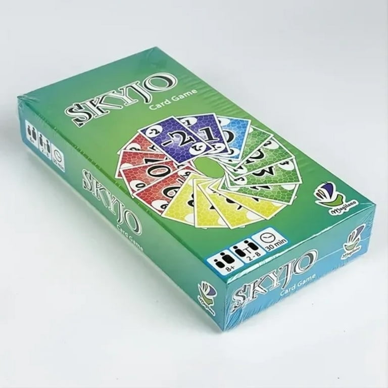 2PCS Card Game for SKYJO ACTION, The Exciting Card Games for Kids