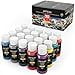 thumbnail image 3 of Arteza Outdoor Acrylic Paint, Set of 20 Colors/Bottles 2 oz./59 ml. Rich Pigment Multi-Surface Paints, Art Supplies for Rock, Wood, Fabric, Leather, Paper, Crafts, Canvas and Wall, 3 of 4