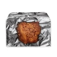 thumbnail image 1 of Toaster Cover, 2 Slice Bread Toaster Oven Dust Cover,, Home Kitchen Accessories Decoration, Bread, 1 of 6
